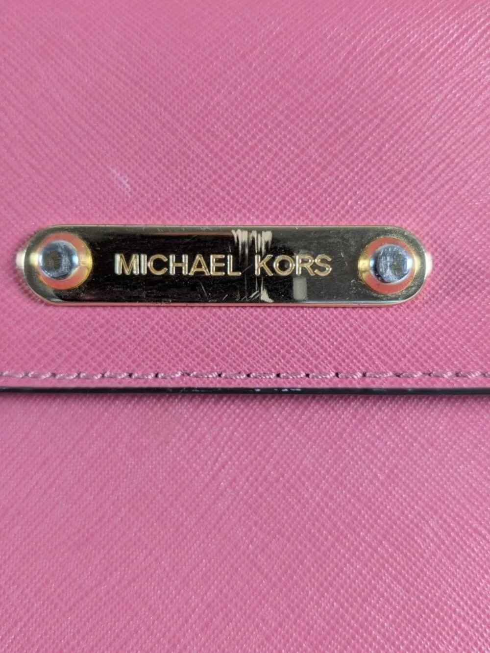 Michael Kors Pink Georgia Satchel